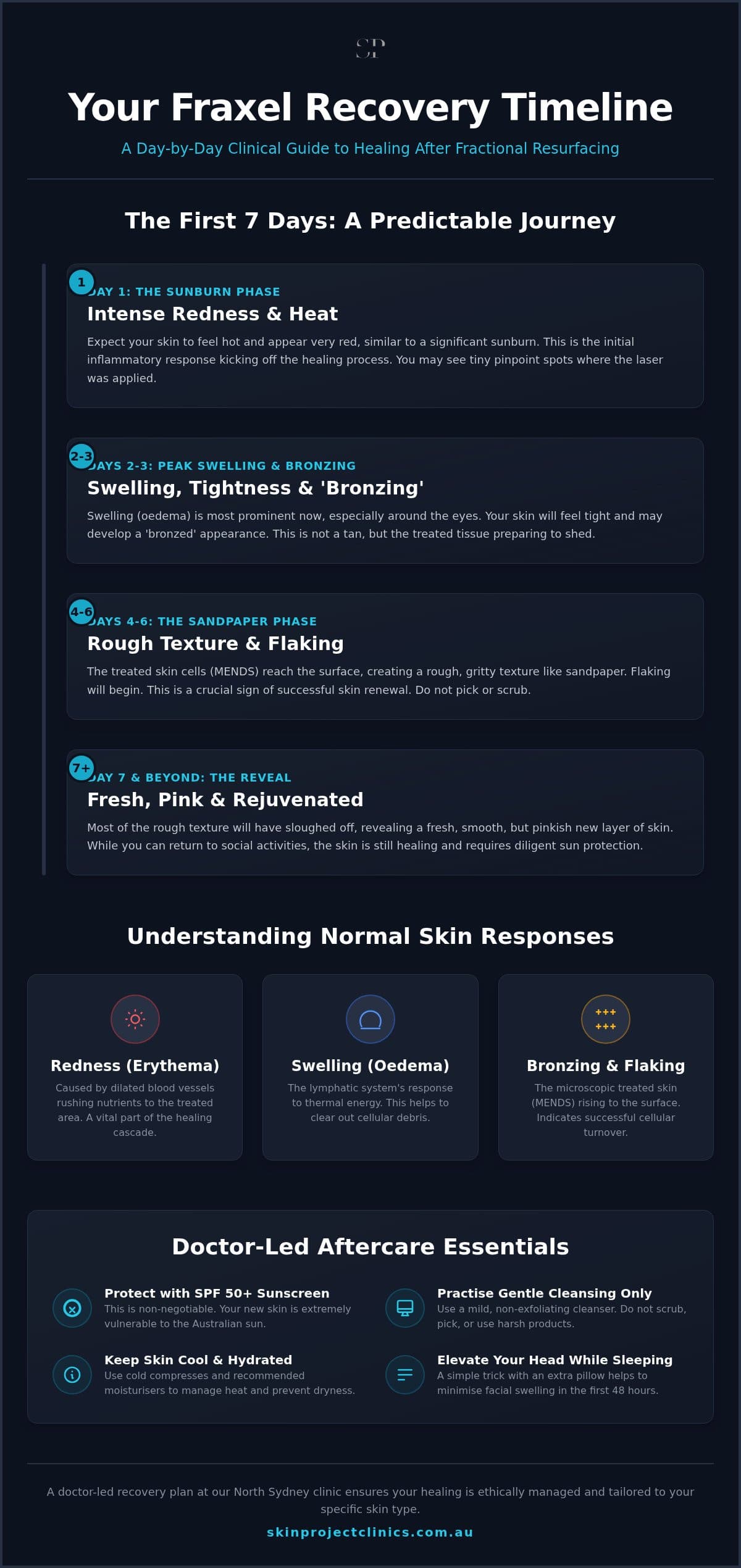 Fraxel Laser Recovery: Clinical Day-by-Day Guide 2026
